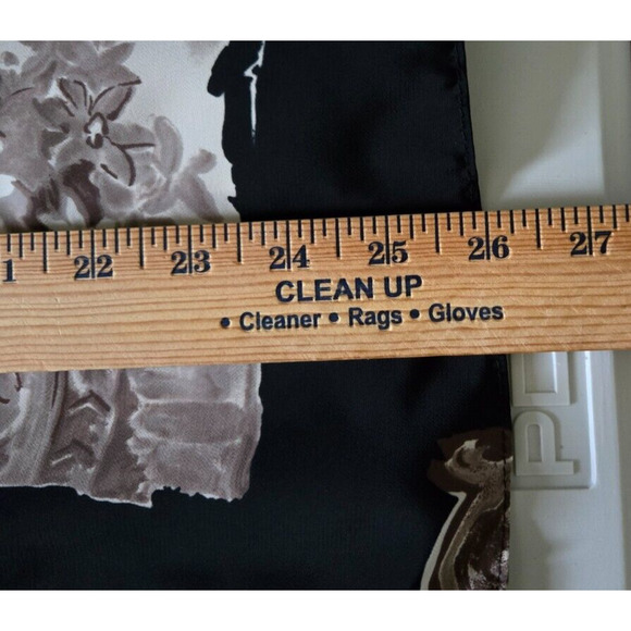 Your Sixth Sense Black Women’s Paisley Button Blouse - Picture 6 of 7